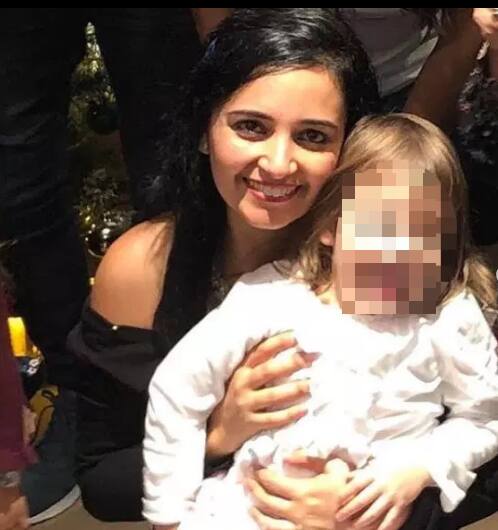 Aliny tinha quatro filhos, três meninos e uma menina, que estava no colo da mãe no momento do crime