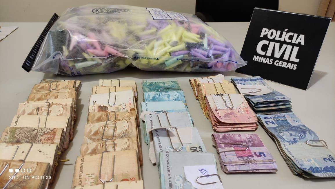 Cocaína recolhida pela Polícia Civil está avaliada em R$ 100 mil