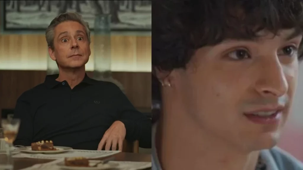 Marco Aurélio (Alexandre Nero) e Tiago (Pedro Waddington) em Vale Tudo