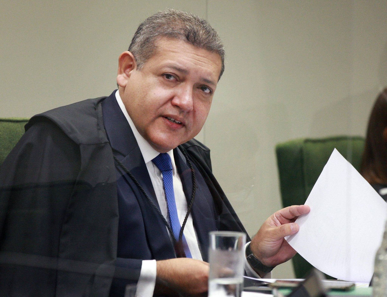 Ministro Nunes Marques preside sessão da 2ª turma do STF
