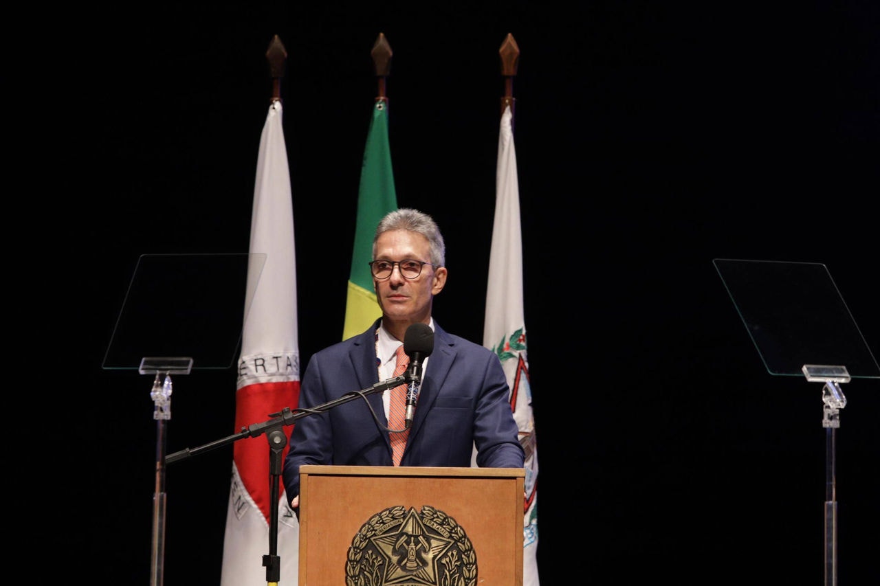 Governador de Minas Gerais Romeu Zema (Novo) falou em garantir emprego de qualidade para todos em seu segundo mandato