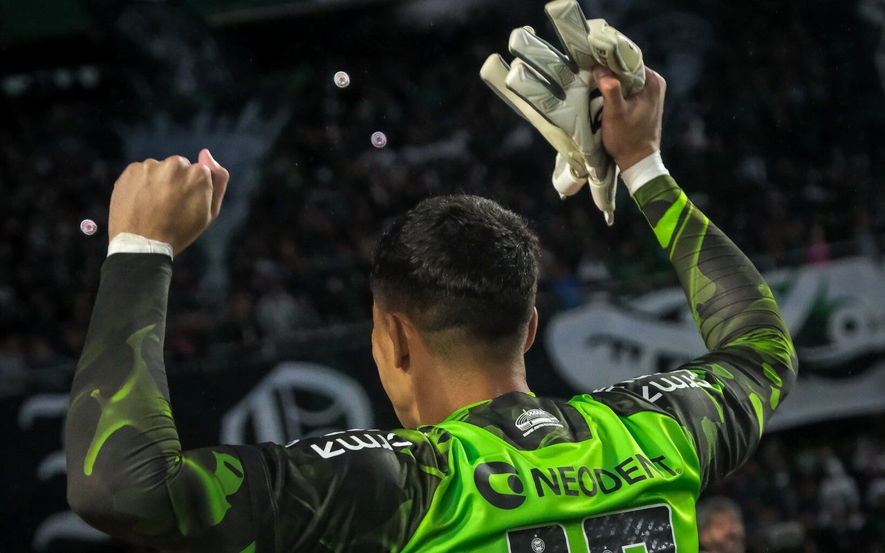 Pedro Rangel tem sete jogos pelo Coritiba em 2025. Foto: JP Pacheco/Coritiba