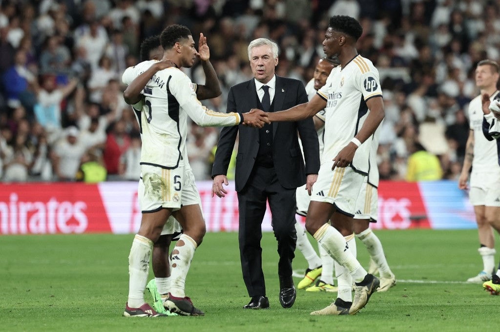 Técnico do Real Madrid Carlo Ancelotti