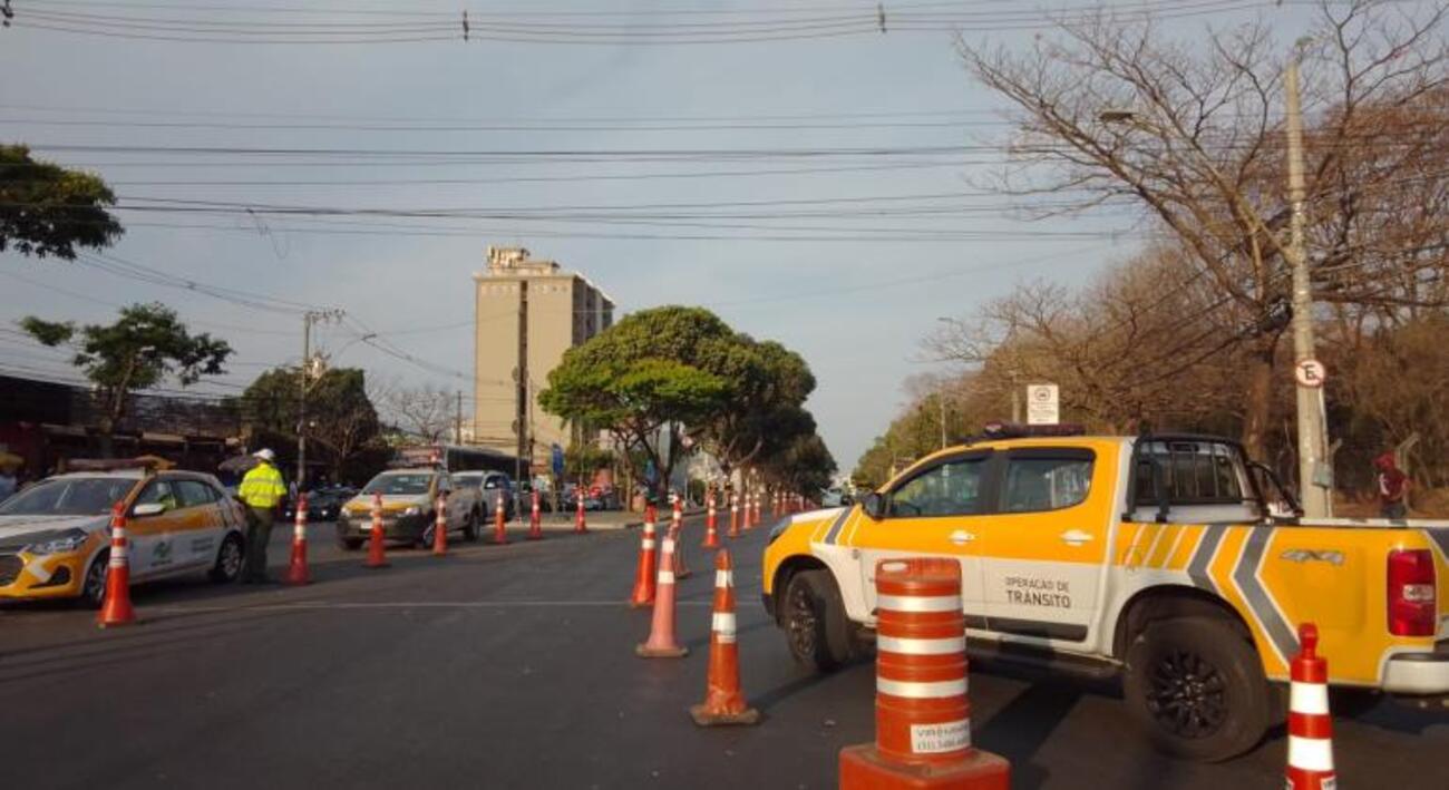 Dois grandes eventos são realizados em BH neste sábado, o que causou congestionamento
