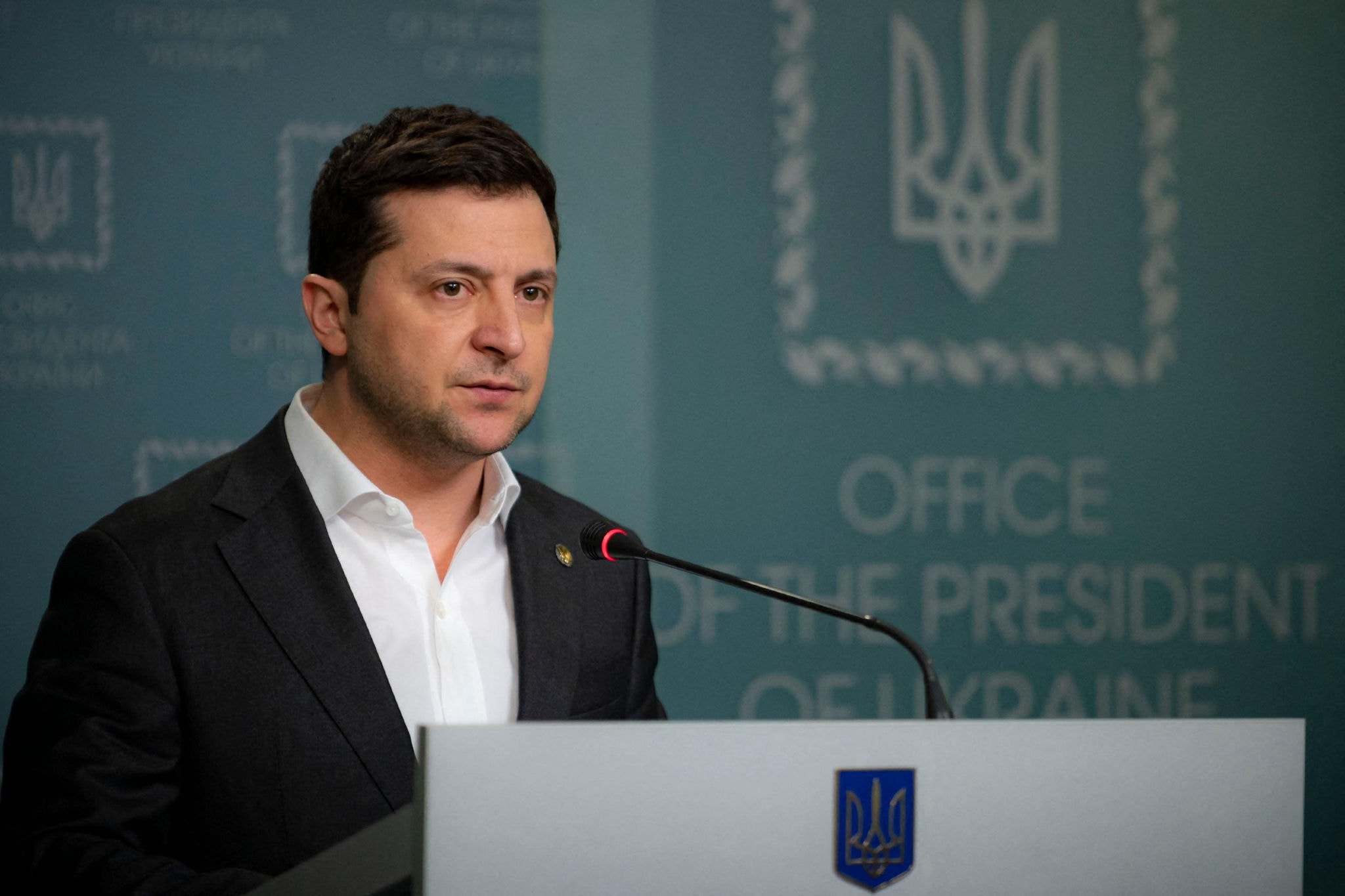 Presidente Volodymyr Zelensky