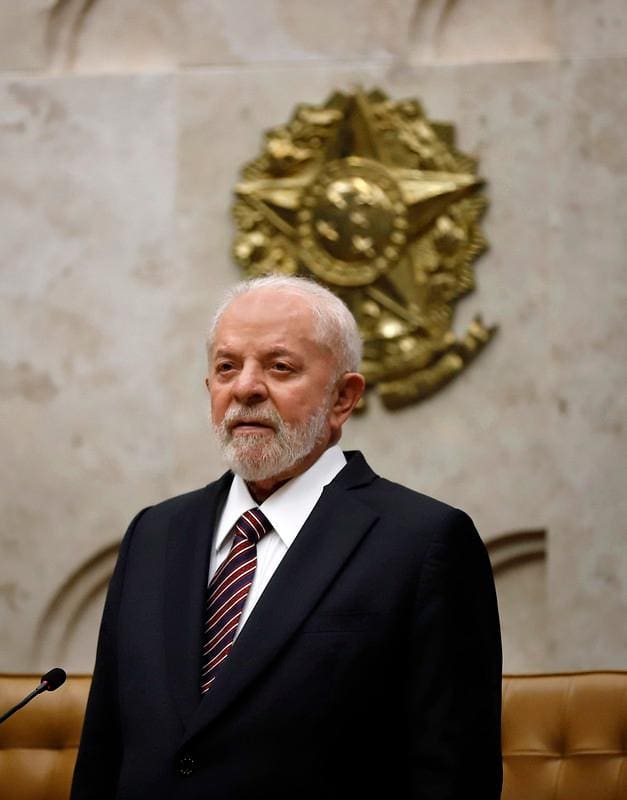 O presidente da República, Luiz Inácio Lula da Silva (PT), participou de sessão solene de abertura do Ano Judiciário