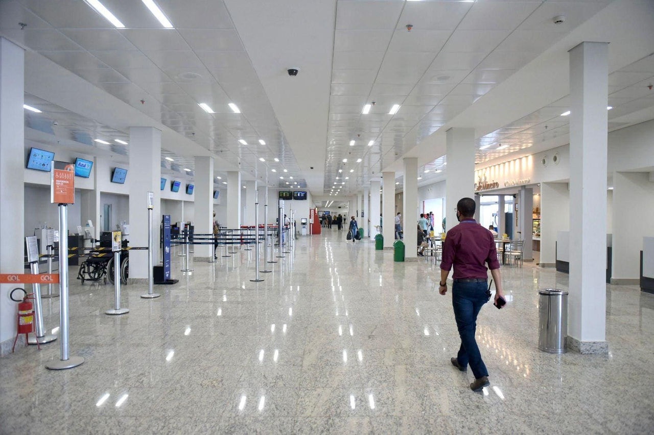 Investimentos do Aeroporto Tenente Coronel Aviador César Bombonato, em Uberlândia, administrado pela Aena Brasil, fazem parte da carteira do Novo PAC
