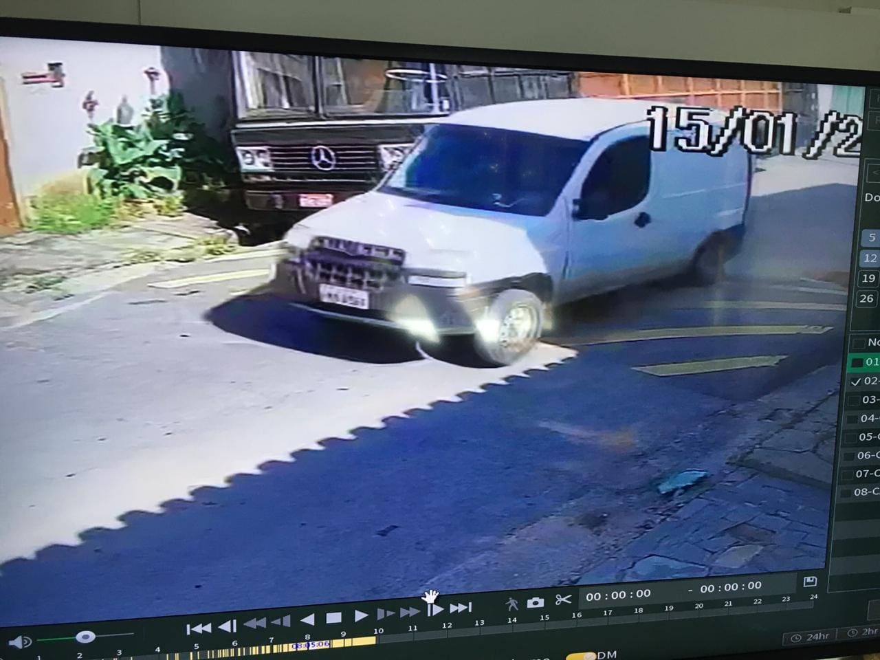 Fiat Doblô acidente de carro