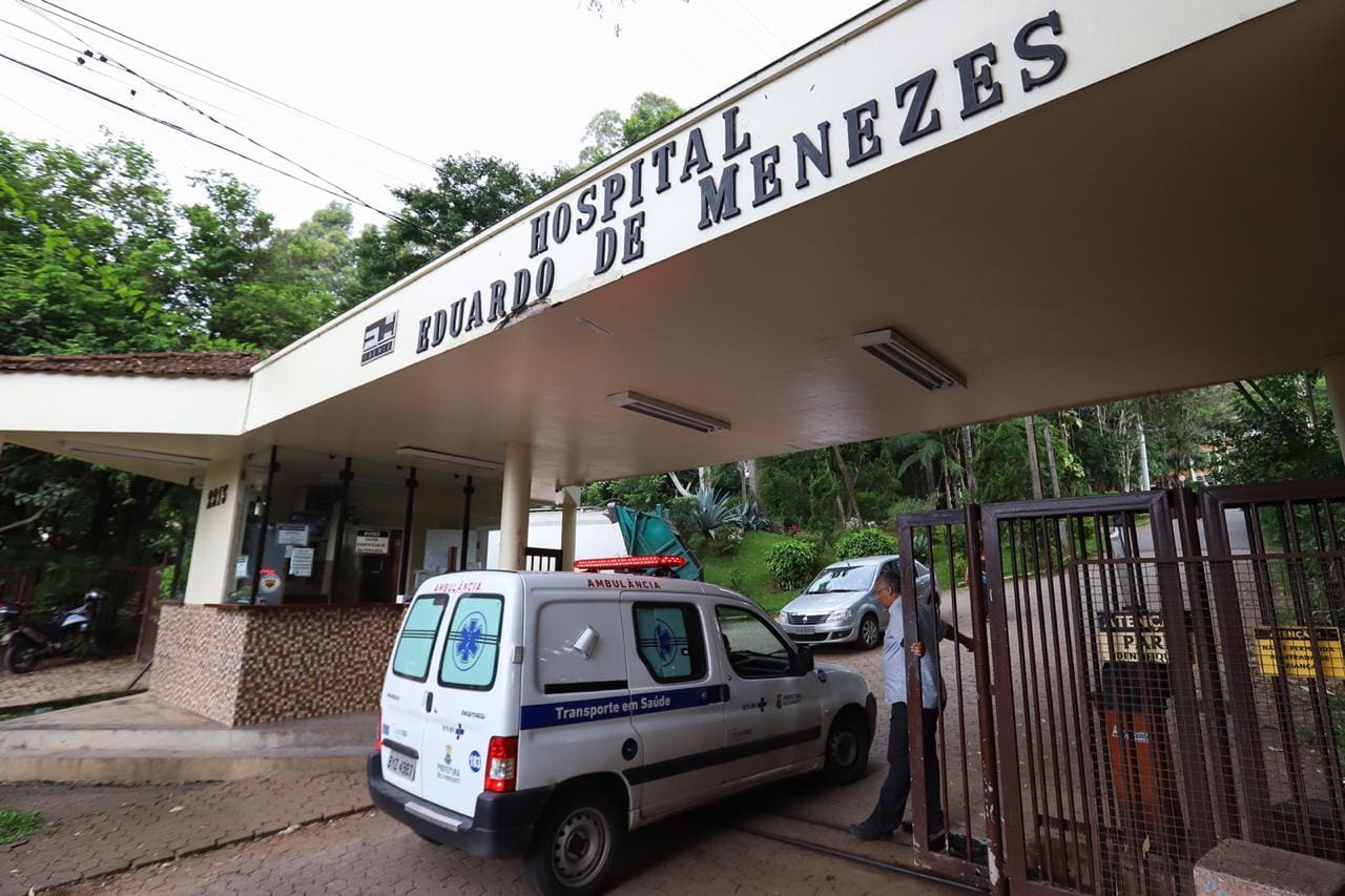O hospital Eduardo de Menezes é uma das instituições de referência do Estado no atendimento de pacientes com Covid-19