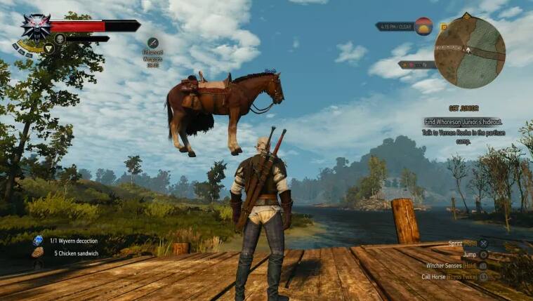 The Witcher 3 Glitching