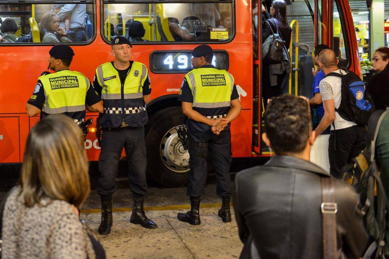 Guarda Municipal vai reforçar pontos de ônibus nos horários de pico