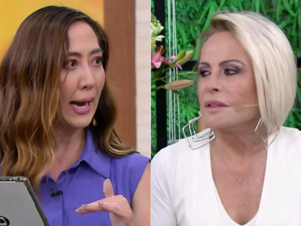 Julia e Ana Maria Braga - Reprodução/ Globo 