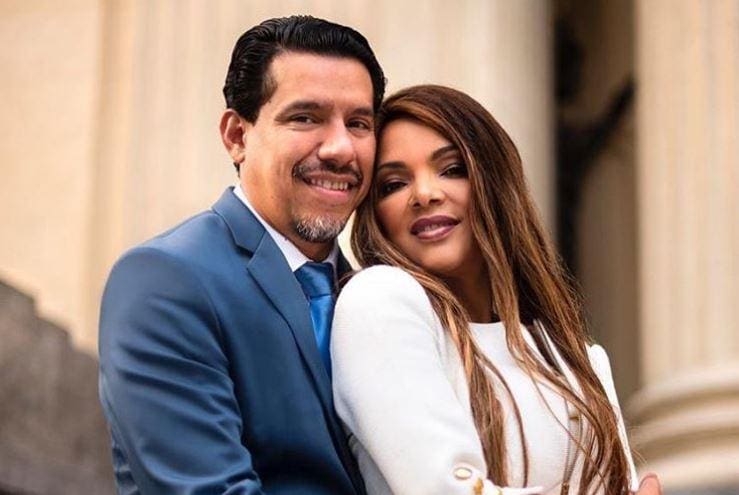 Pastor Anderson e a deputada federal Flordelis