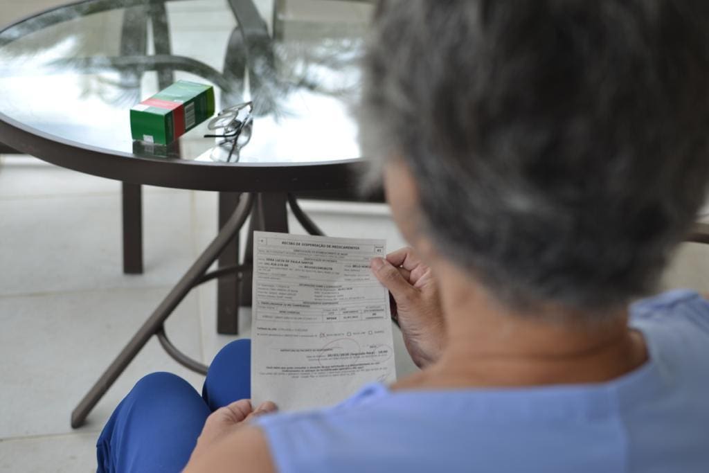 Medicamentos da aposentada de 67 anos só devem durar até o dia 30 de março