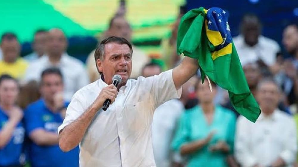 Nove dias após derrota, presidente Jair Bolsonaro (PL) retornou às redes sociais com foto do lançamento de sua candidatura