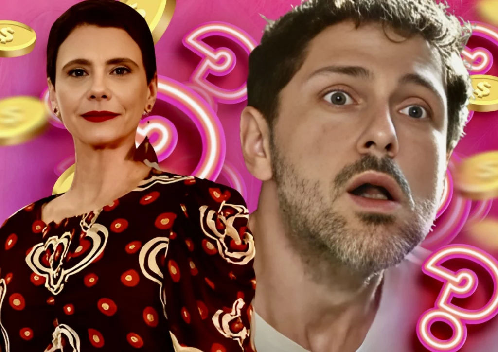 Celina e Leonardo em Vale Tudo  - Divulgação/TV Globo 