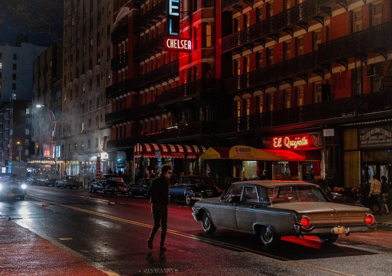 Timothée Chalamet na cinebiografia de Bob Dylan