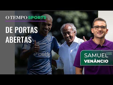 Samuel Venâncio comenta sobre ação do Cruzeiro que permitiu a presença de torcedores no treinamento desta sexta-feira (24), na Toca da Raposa 2