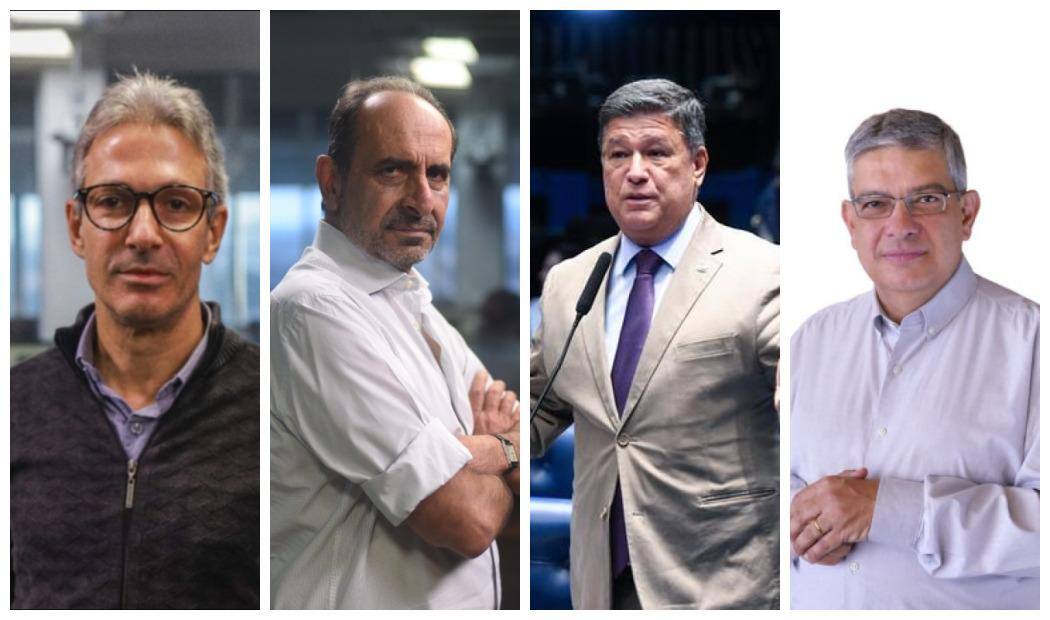 Zema, Kalil, Viana e Pestana