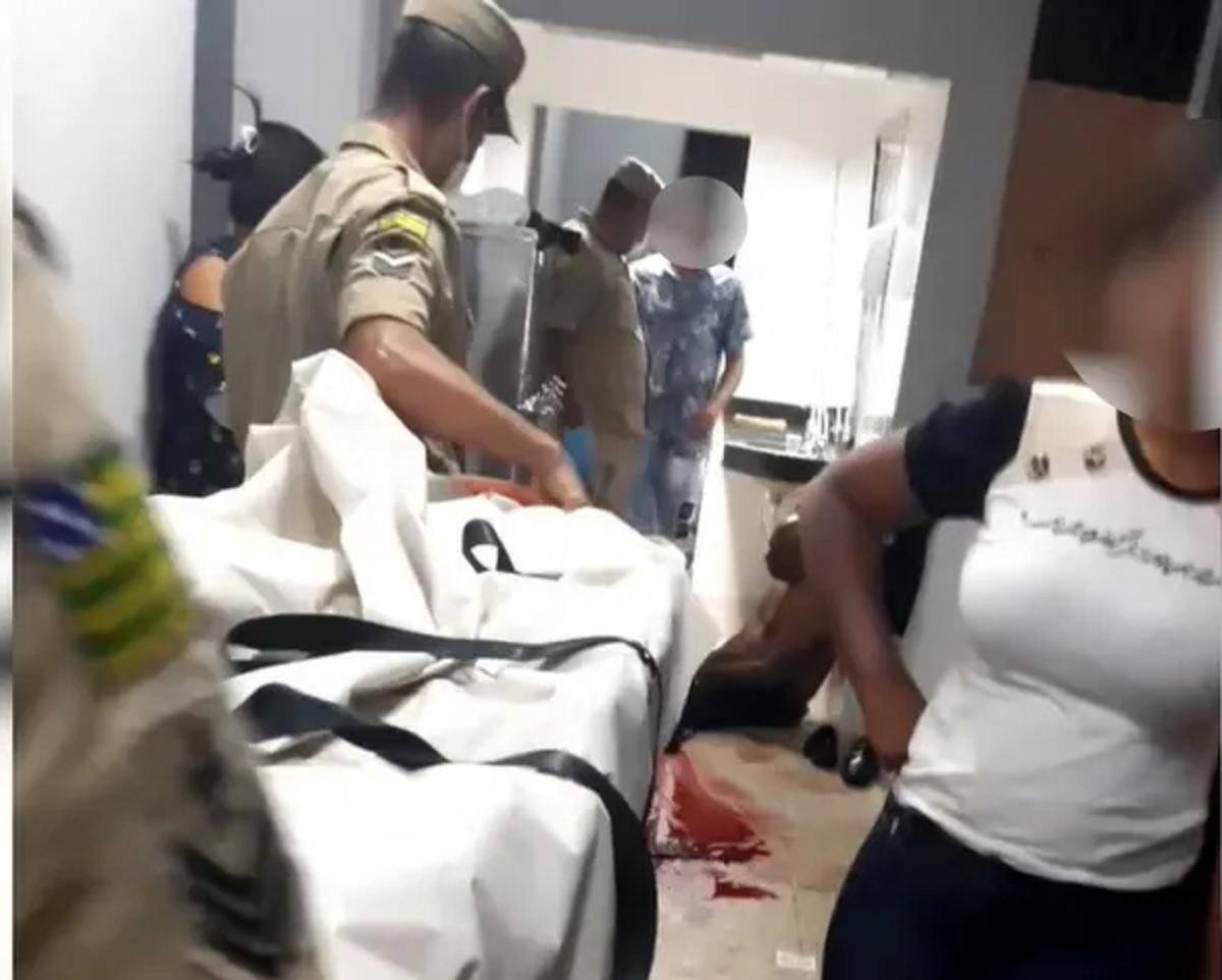 Fiel baleado por PM em igreja evangélico foi socorrido por bombeiros