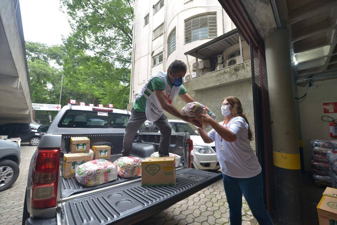 Cruz Vermelha diz que volume de doações está abaixo do esperado