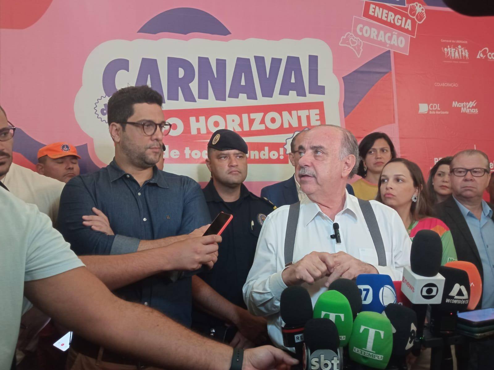 Fuad Noman (PSD) aprovou resultados alcançados no Carnaval de 2024