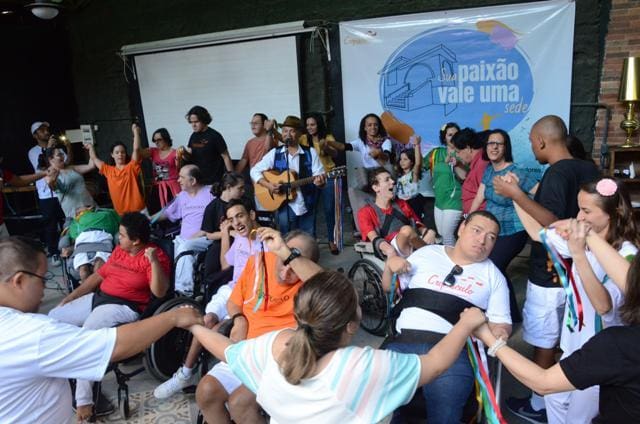 Lançamento da campanha foi em 15 de abril, com presença do ex-jogador do Atlético e embaixador da entidade, Lucas Pierre