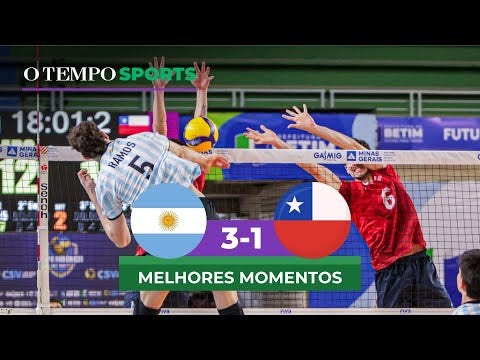 Argentinos estão com 100% de aproveitamento na Copa América de Vôlei