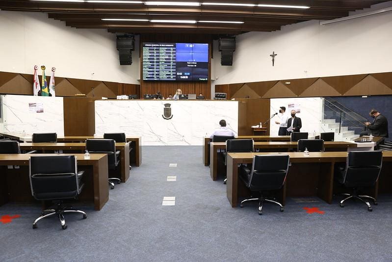 Plenário Amintas de Barros, da Câmara Municipal de Belo Horizonte