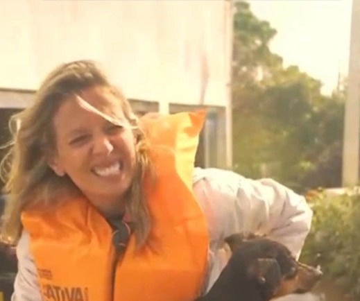Luisa Mell disse que quebrou duas costelas ao resgatar animais