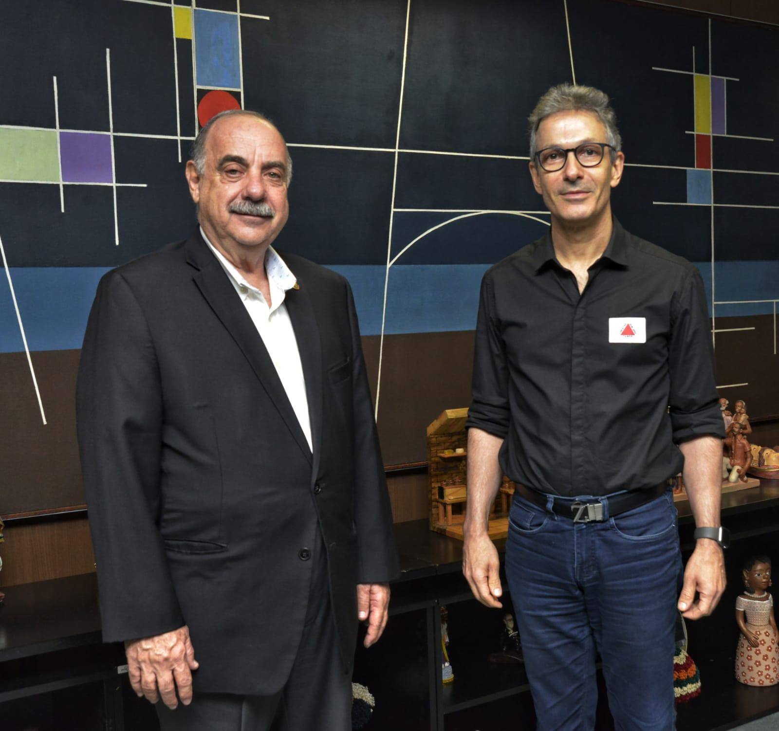 Fuad Noman e Romeu Zema