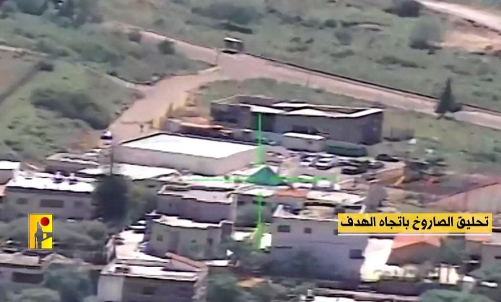 Imagem de vídeo divulgado pelo Hezbollah