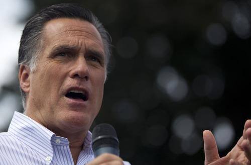 Candidato republicano Mitt Romney