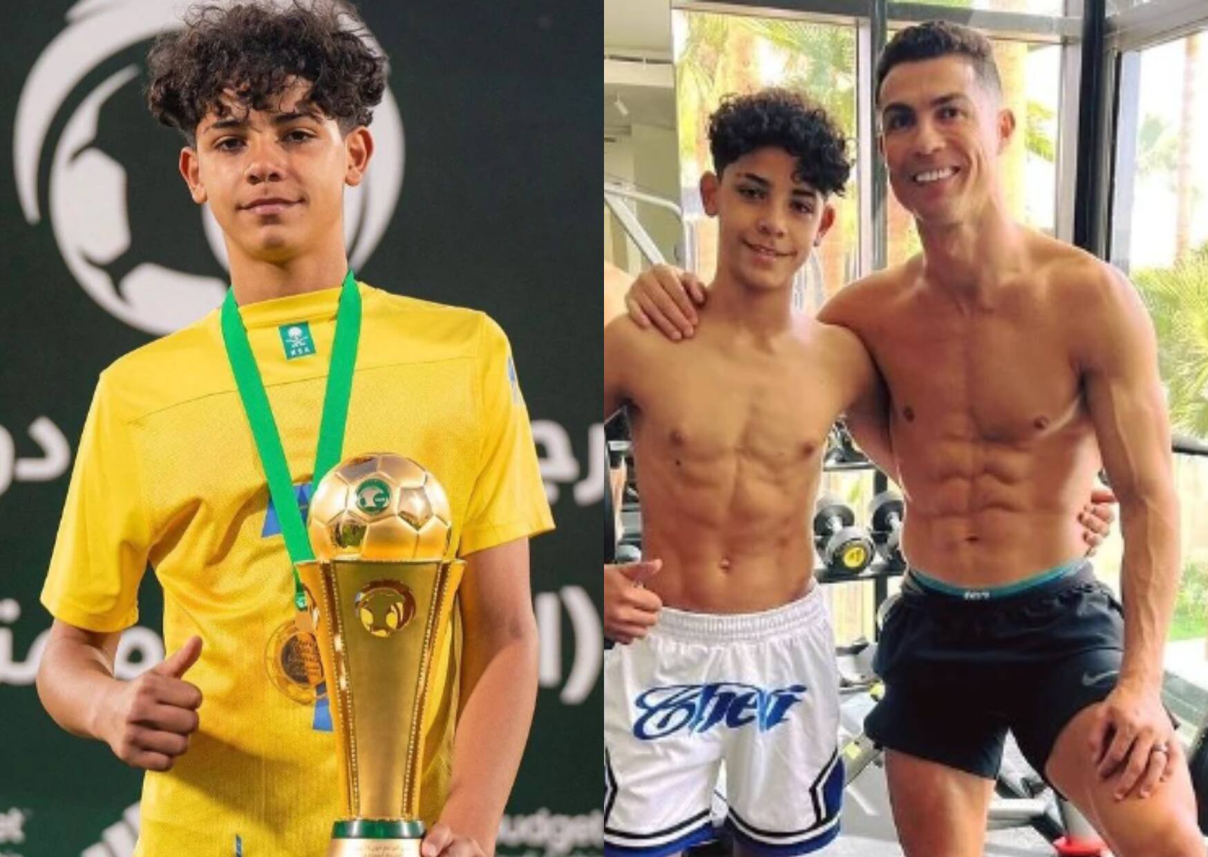 Cristiano Ronaldo Jr. foi o capitão do Al-Nassr no título sub-13