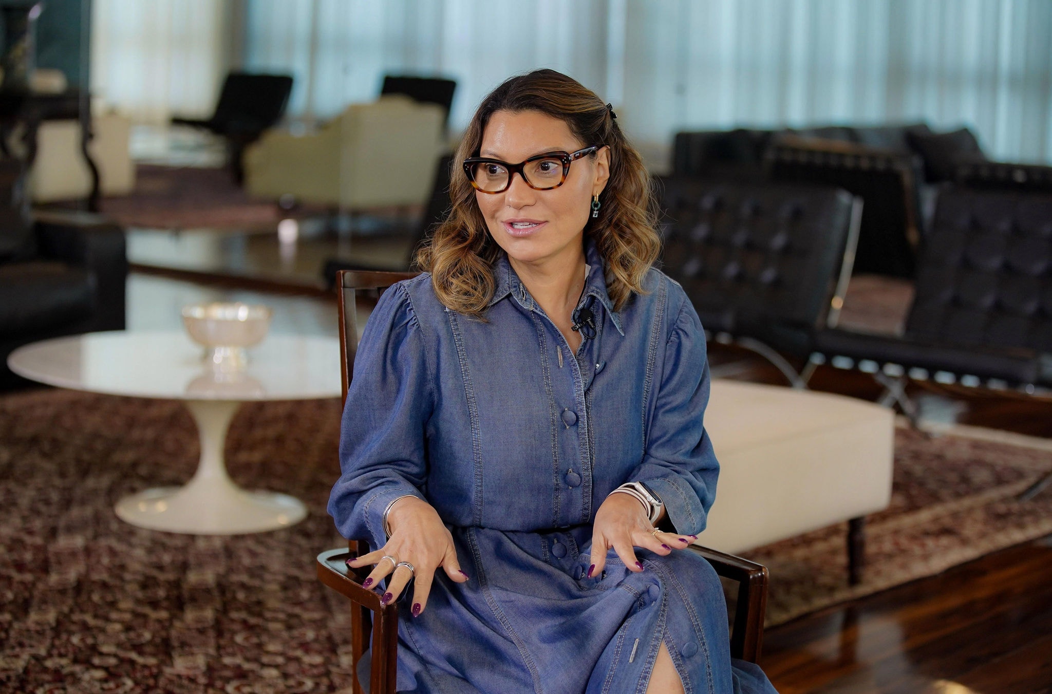 Primeira-dama Janja Lula da Silva organiza evento paralelo ao G20 que deve reunir artistas brasileiros