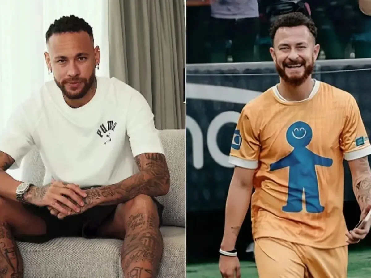 Neymar e Fred - Reprodução/ Instagram 