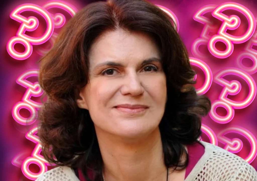 Lícia Manzo nos bastidores da Globo 
 - Divulgação/TV Globo 