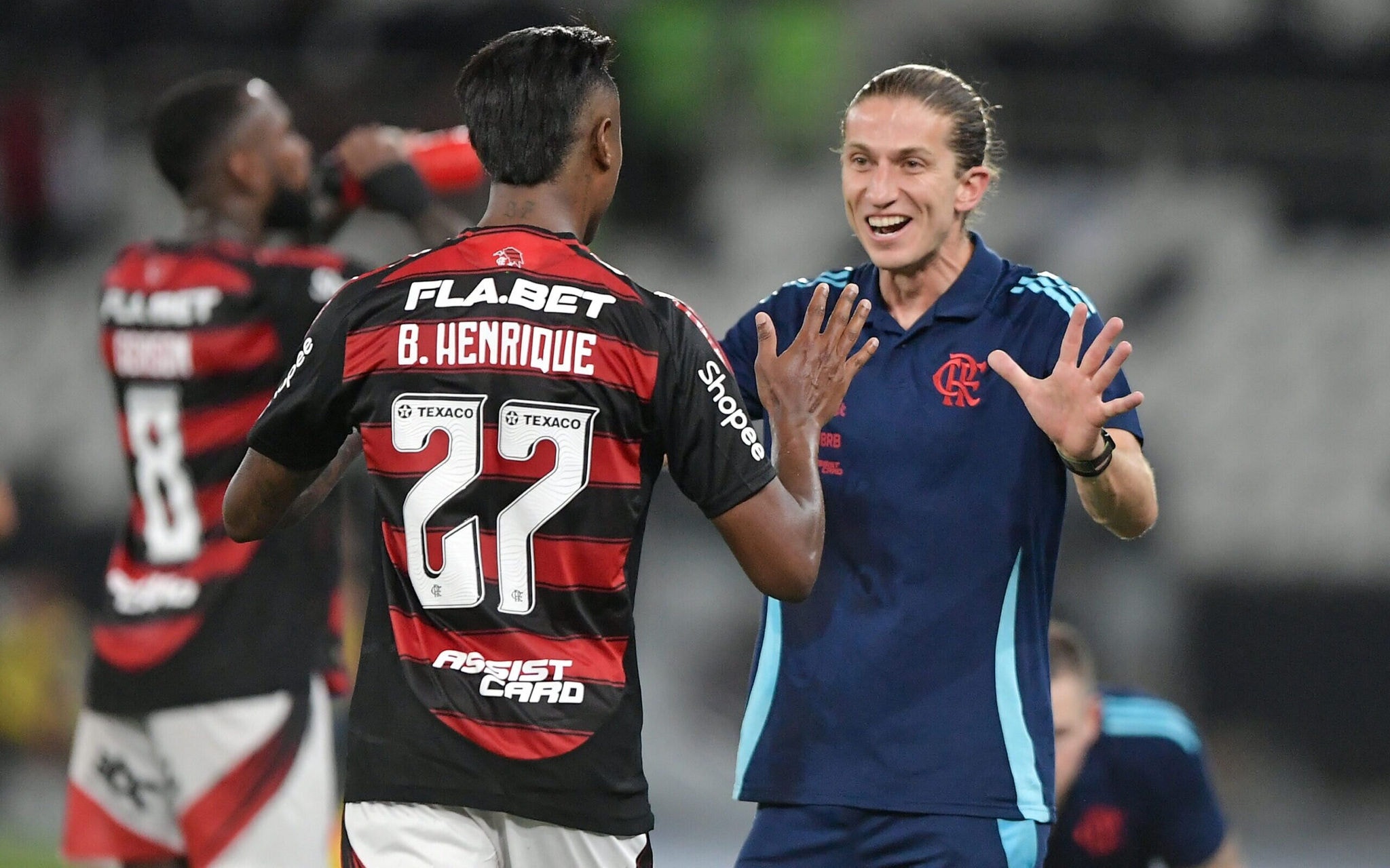 Flamengo venceu o jogo de ida com o Vasco com gol de Bruno Henrique (Foto: Thiago Ribeiro/AGIF)