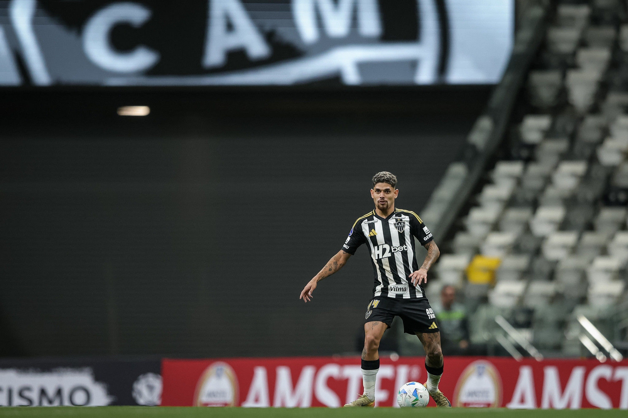 Rubens em ação pelo Atlético