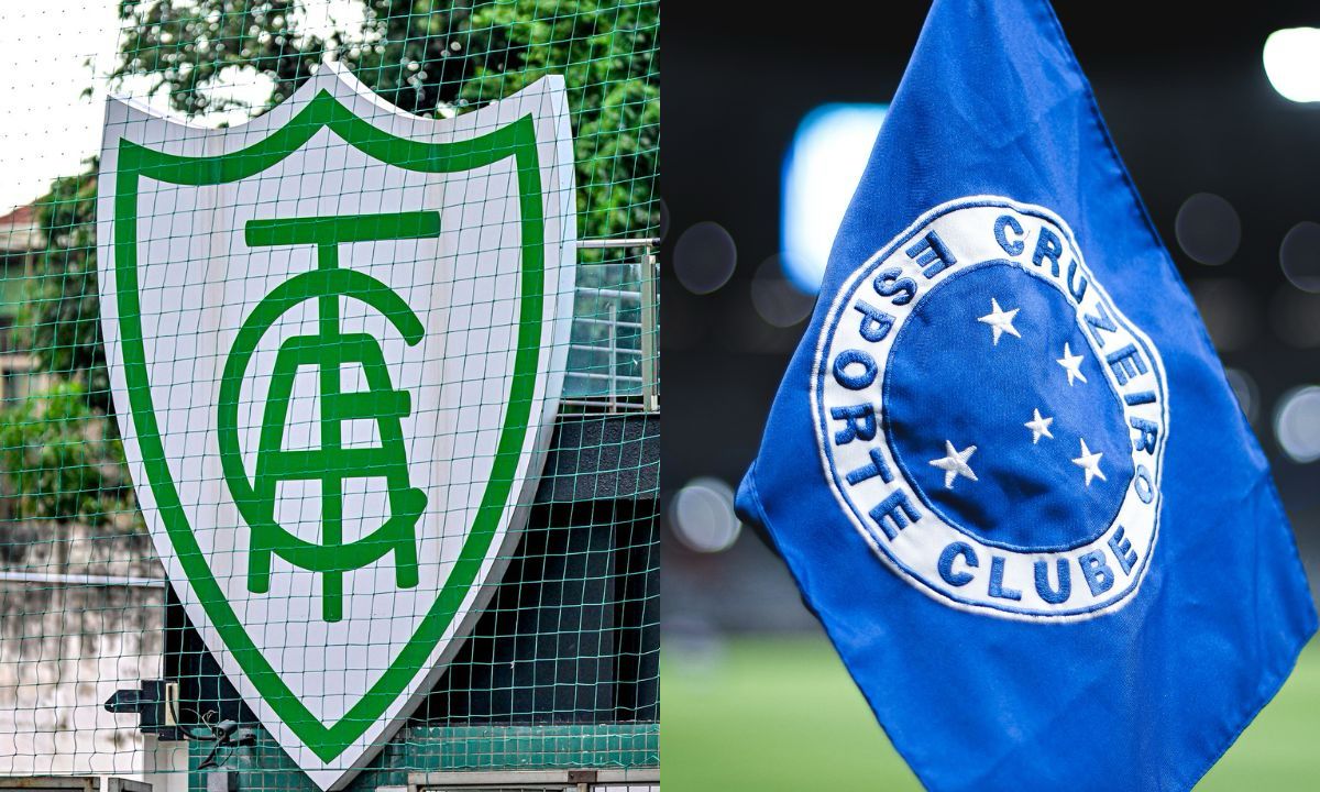 América e Cruzeiro estão com a mesma pontuação