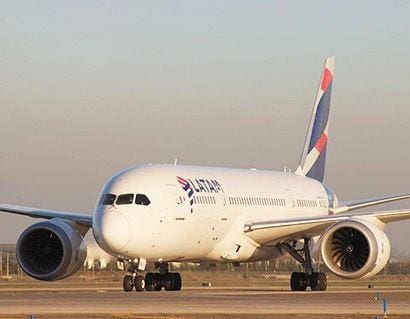 Latam tem 10 unidades do Boeing 787 atualmente