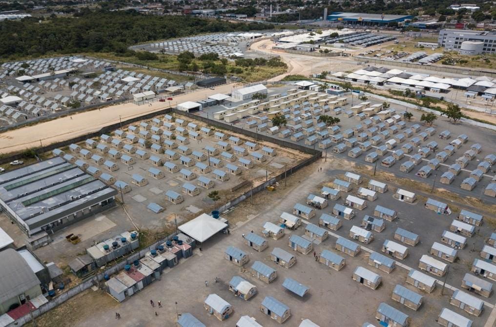 Abrigo Rondon 1, em Boa Vista, recebe imigrantes e refugiados da Venezuela. Foto: Flávio Tavares/O Tempo