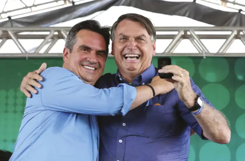 Senador Ciro Nogueira e o presidente Bolsonaro