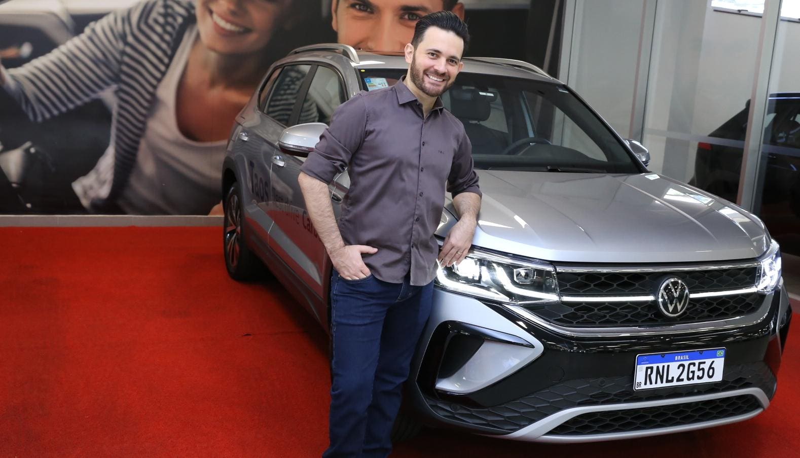 Segundo o diretor da Carbel VW, Thiago Maia (foto), o lançamento do novo SUV Taos impactou as vendas no último mês