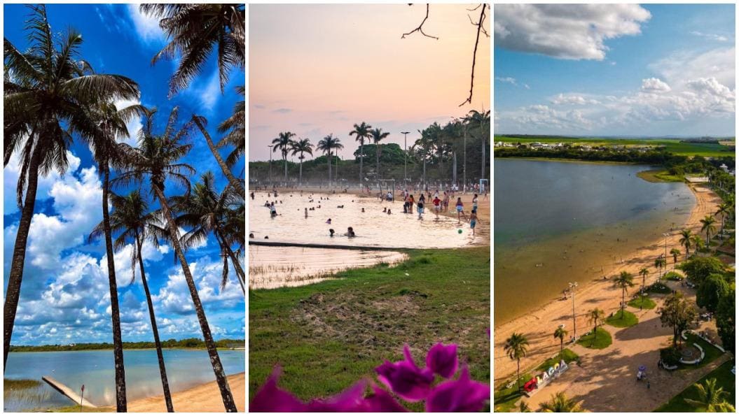 Praia de Lagoa da Prata, a 194 quilômetros de Belo Horizonte