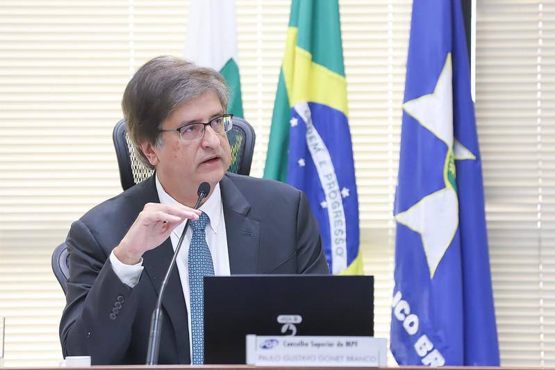O procurador-geral da República, Paulo Gonet, durante sessão do Conselho Superior do MPF