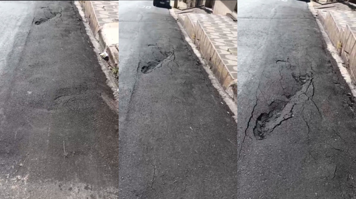A rua no bairro Independência já foi recapiada outras quatro vezes