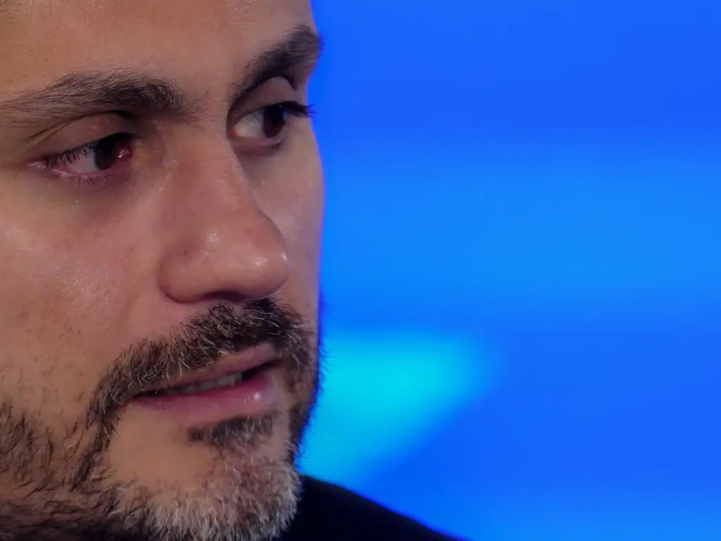 O ministro das Comunicações, Juscelino Filho, durante entrevista ao programa Bom Dia, Ministro, da TV Brasil