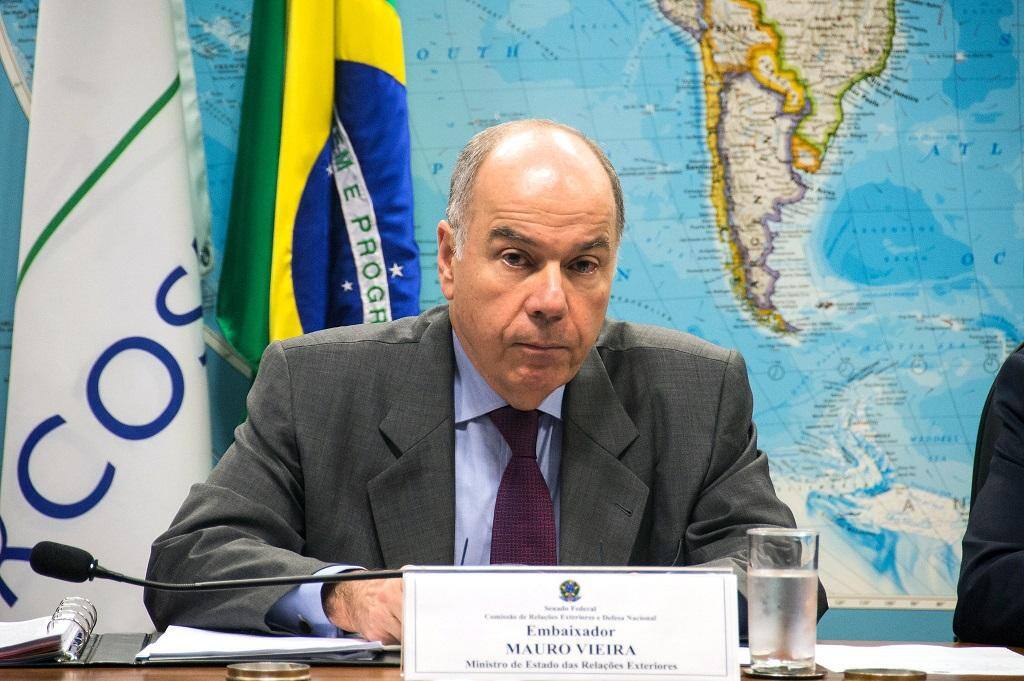 Diplomata de carreira, Mauro Vieira já chefiou o Ministério das Relações Exteriores no governo de Dilma Rousseff (PT)