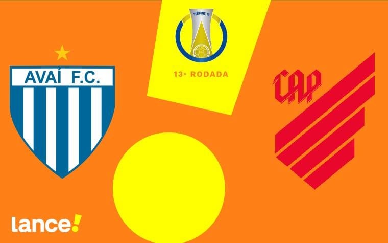 Avaí e Athletico jogam pela Série B, na Ressacada. Foto: Arte/Lance!